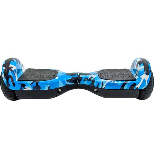 Patineta Electrica Estilo Hoverboard 12 km Bluetooth Luz Led Azul