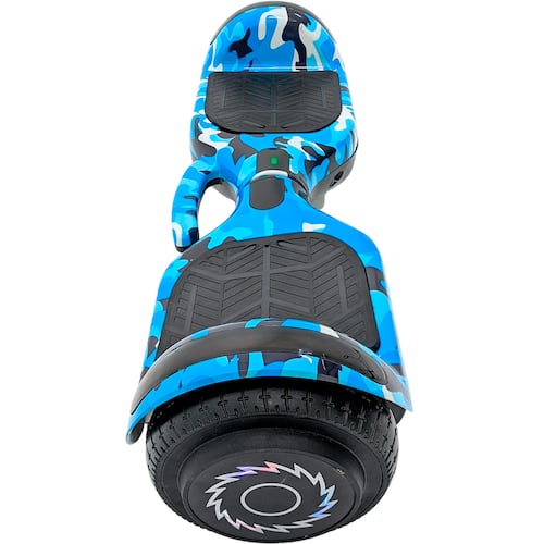 Patineta Electrica Estilo Hoverboard 12 km Bluetooth Luz Led Azul