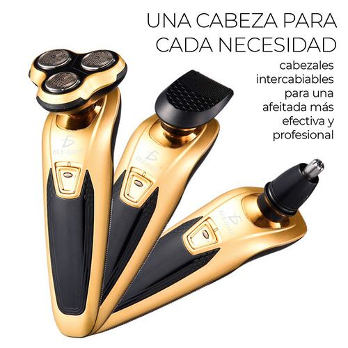 Maquina Afeitar Barba Eléctrica 3 En 1 Recargable