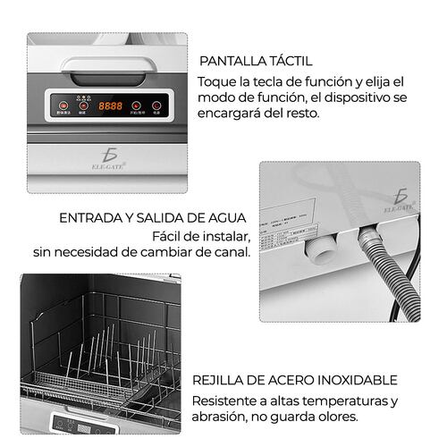 Mini Lavavajillas Con Depósito De Agua .