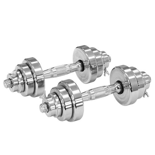 Set de Mancuernas Ajustables Altera de 15 KG con Estuche Incluido