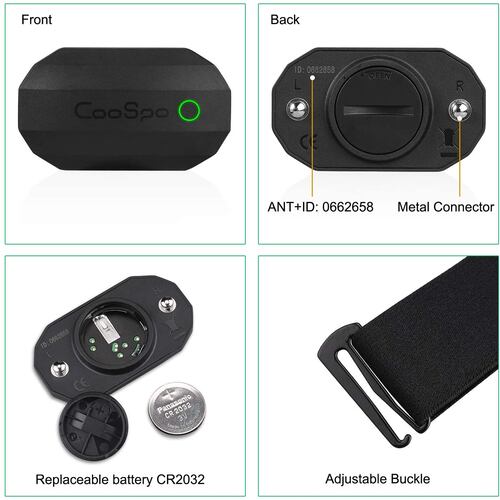 Sensor Cardiaco Coospo Pecho H808S.