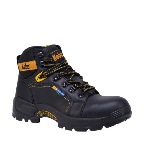 Botas para trabajo industrial marca Kebo, color negro, para hombre, mod. 953455