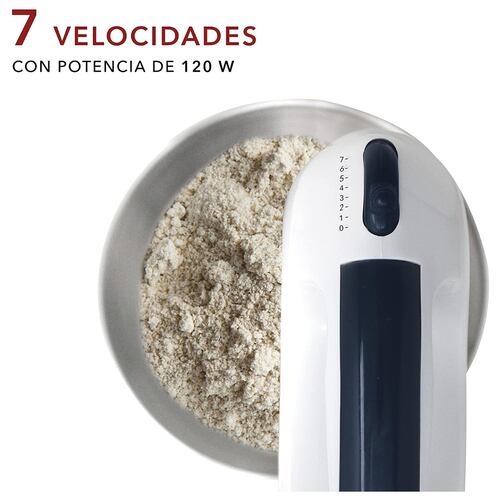 Batidora Mano con Pedestal RCA RC-67SS 7 Vel 120W Tazón 2.5L