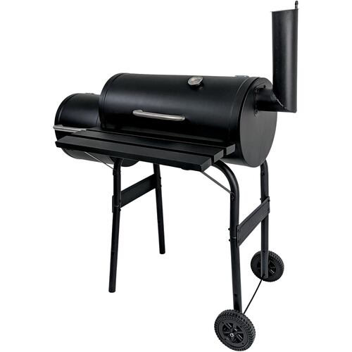 Asador de Carne 24" Carbon Ahumador Carne BBQ Leña