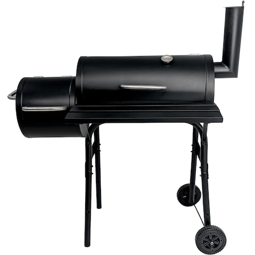 Asador de Carne 24" Carbon Ahumador Carne BBQ Leña
