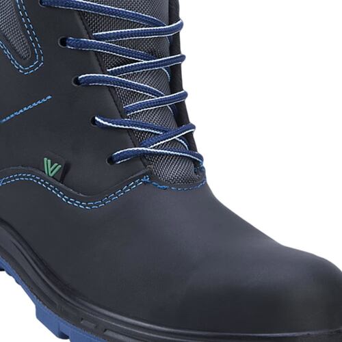 Botas de trabajo industrial marca Van Vien, color negro, mod. 1004092