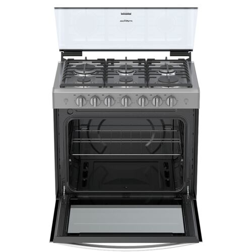 ESTUFA DE GAS EMPOTRABLE WHIRLPOOL WER3000D DE 76 CM (30 PULGADAS) EN ACERO INOXIDABLE Y ACABADO ESPEJO.
