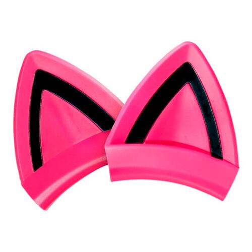 AUDIFONOS GAMER OCELOT TIPO DIADEMA/OVER-EAR/USB/3.5MM/COLOR ROSA CON NEGRO/ALAMBRICOS/ILUMINACION BLANCA/CONTROL DE AUDIO/MICROFONO CANCELACION DE RUIDO/AJUSTABLES/MULTIPLATAFORMA