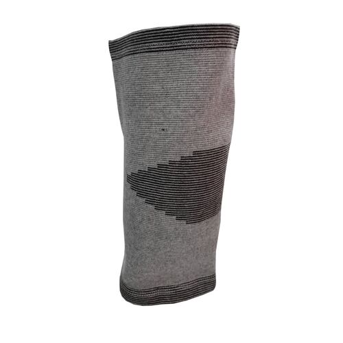 Rodillera Elastica de Bambu Super Confort Beige 