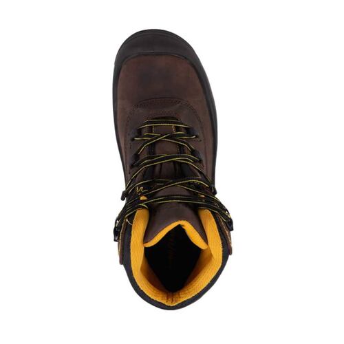 Botas de trabajo industrial con casquillo marca Goodyear color café oscuro, mod. 956233