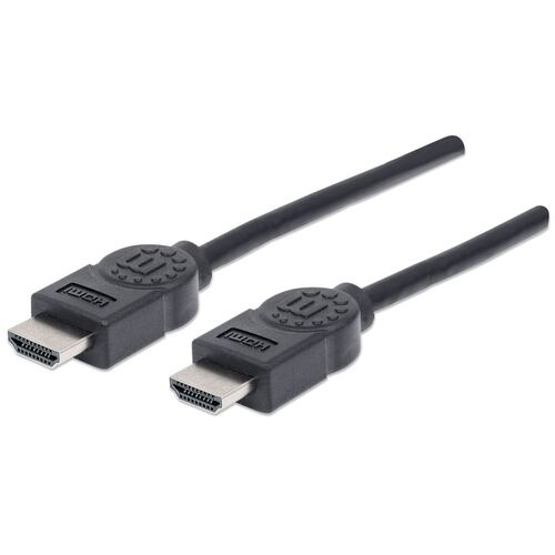 CABLE HDMI MANHATTAN 1.8M 4K 3D M-M VELOCIDAD 1.4 MONITOR TV PROYECTOR