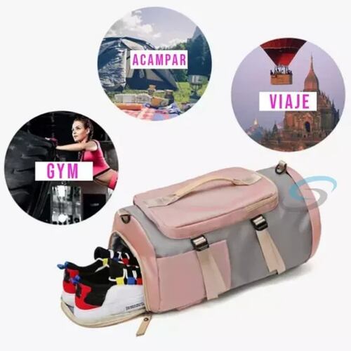 Maleta Deportiva Gym Viajes Mochila Multifuncional 