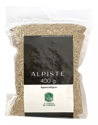 Alpiste Orgánico Agroecológico 400g Huerto De Carmen