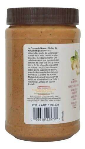 Crema De Nueces Mixtas Con Semillas 765g Kirkland