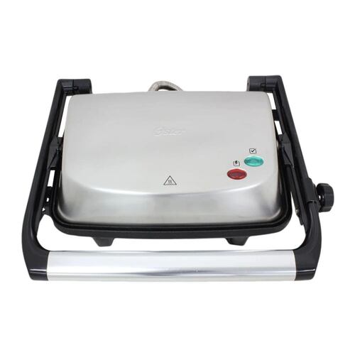Sandwichera Oster 2 Porciones  Plata CKSTPA288