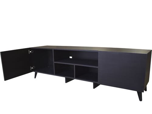  Mueble para TV de 80" Europa  Elegante y moderno Hogare  Chocolate