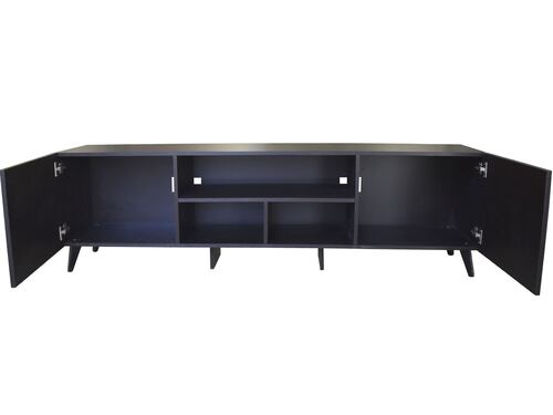  Mueble para TV de 80" Europa  Elegante y moderno Hogare  Chocolate