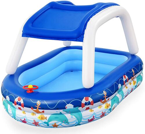 Alberca Inflable con Techo Removible Bestway.