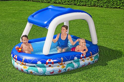 Alberca Inflable con Techo Removible Bestway.