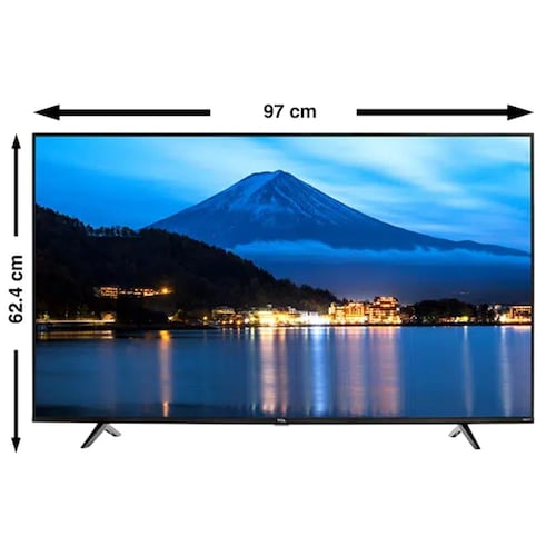 Pantalla TCL 43 pulgadas Smart TV 4K LED Roku TV 43S443-MX 