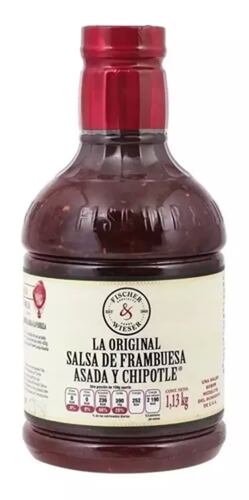 Salsa Frambuesa Asada Y Chipotle 1.13 Kg Ficsher & Wieser