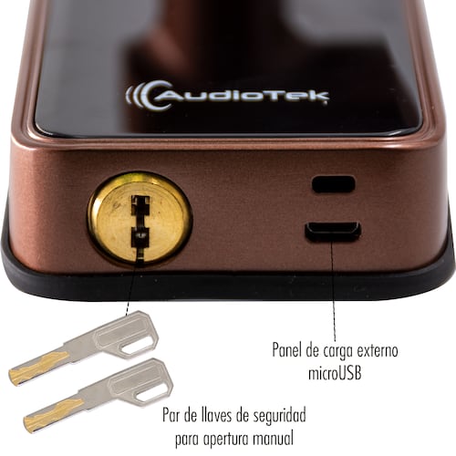 Cerradura Electronica Huella Biometrica Wifi Chapa Digital Inteligente App Seguridadi Cobre.