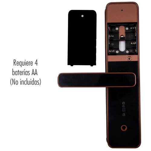 Cerradura Electronica Huella Biometrica Wifi Chapa Digital Inteligente App Seguridadi Cobre.