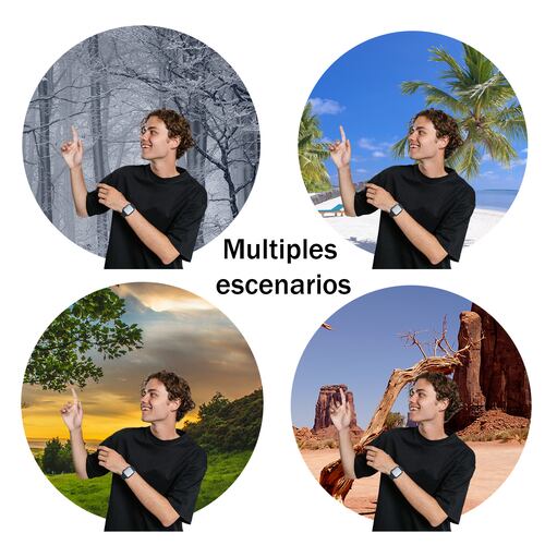 Pantalla Verde Fondo para Silla Redondo Chroma Key 55" Plegable Fotografia Video 