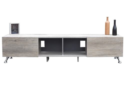  Mueble para TV de 90" London 200 mts  Practico y Moderno  Hogare Rustik Wood