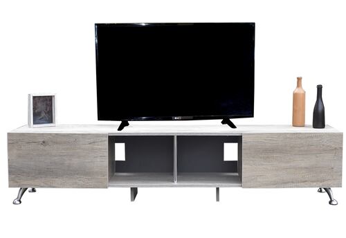  Mueble para TV de 90" London 200 mts  Practico y Moderno  Hogare Rustik Wood