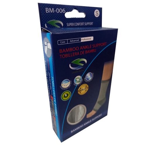 Tobillera De Bambu Ortopedica Reforzada.