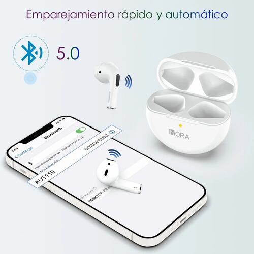1 Hora Audifonos Inalámbricos In-ear Manos Libres Aut119