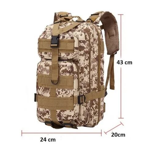 Mochila Táctica Militar Para Portátil Multiusos