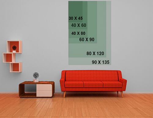 Cuadros Decorativos Set de 3 pzs figuras geométricas moderno Rosa 40 X 60 cm