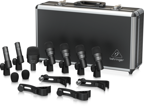 Set De 7 Micrófonos Para Percusión Behringer BC1200 