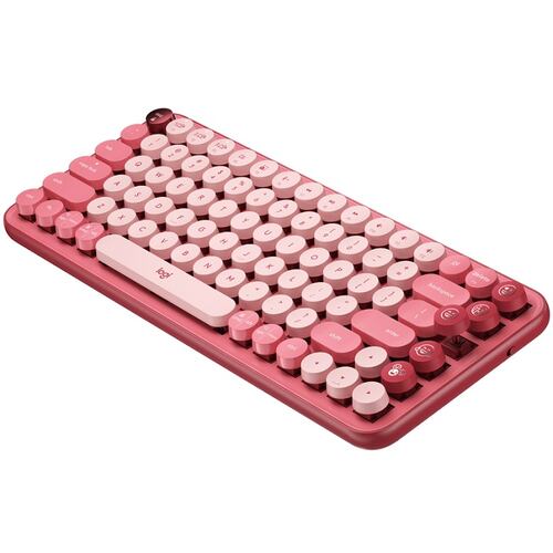 Teclado Logitech POP KEYS Heartbreaker Mecanico emojis Inalambrico USB Y Bluetooth 920-010715