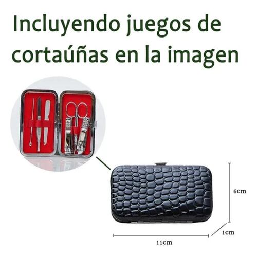 Set 6 Bolsas Estampada Mano Hombreo Dama Mujer Cosmetiquera.
