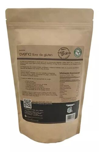 Avena Orgánica 500g Enature Sin Gluten Vegan