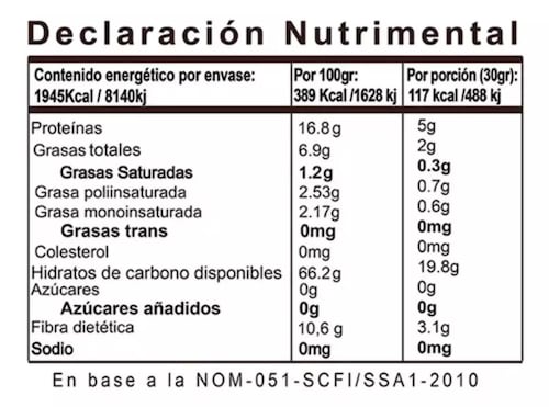 Avena Orgánica 500g Enature Sin Gluten Vegan