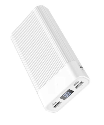 Power Bank Batería Portátil 20000mah Blanca