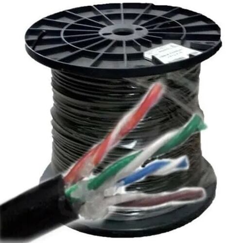 Cable Bobina Condumex Cat 5e UTP Exterior 305Metros Color Negro 664464.
