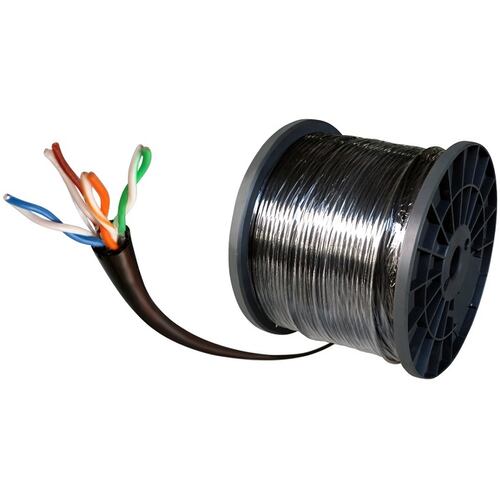 Cable Bobina Condumex Cat 5e UTP Exterior 305Metros Color Negro 664464.