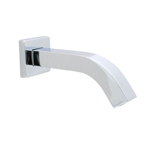 Accesorios Baño Cuadrado Regadera Teléfono Salida Tina Cromo.