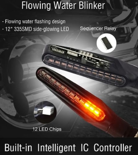 Direccionales Led Moto Secuencial Motocicleta