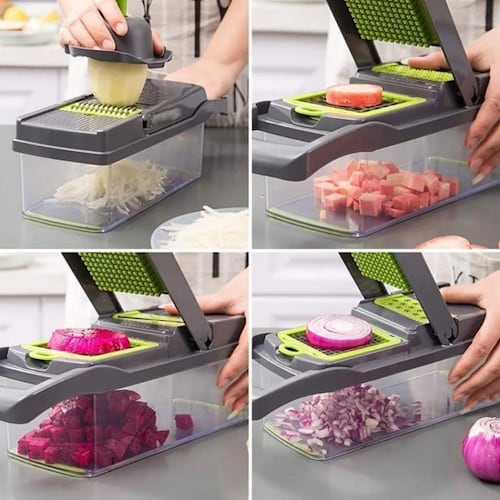 Rallador Cortador Rebanador Picador Manual De Verduras Fruta