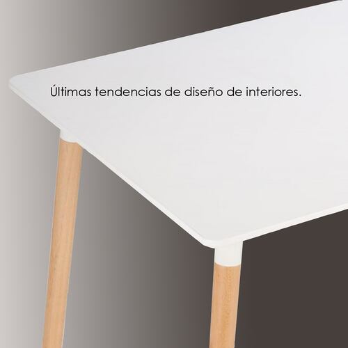 Mesa Comedor Oslo Color Blanco Ilios Innova