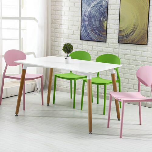 Mesa Comedor Oslo Color Blanco Ilios Innova