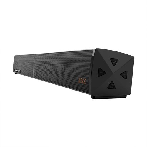 SoundBar Ghia GSB-014 de 100W con Subwoofer, Bluetooth, Óptico, HDMI ARC, USB, Auxiliar