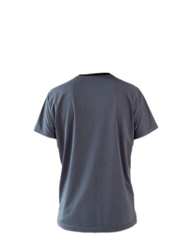 Playera Deportiva Para Hombre Leven Color Gris Talla CH con Tecnología 